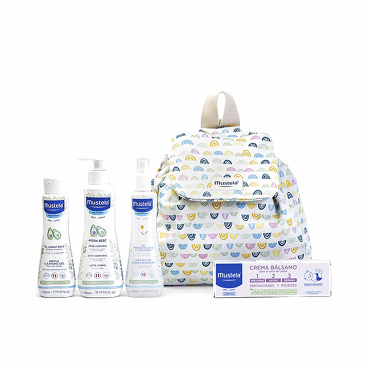 Set De Baño Para Bebés Mustela 5 Piezas_0