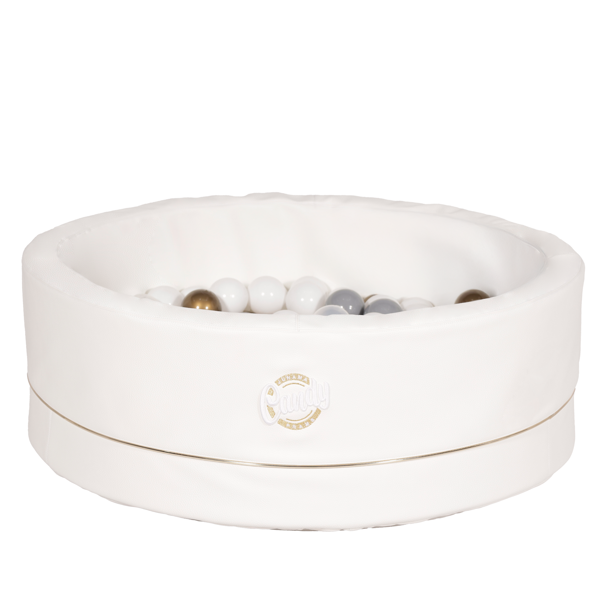 Piscina De Bolas Polipiel Candy Blanco