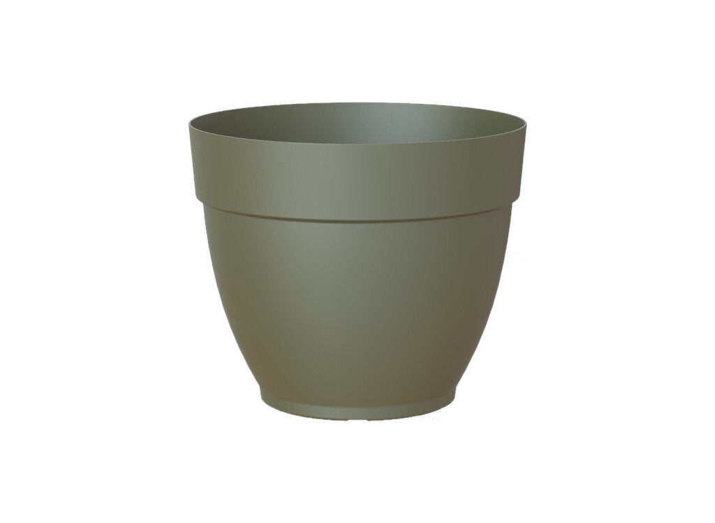Artevasi Macetero Verde Plástico Campana Capri 20cm_0