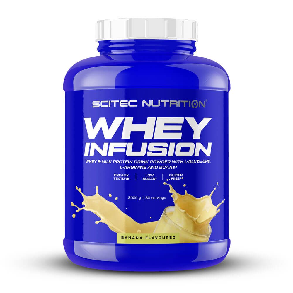 Whey Infusion - 2kg - Platano - Proteina De Suero Whey - Scitec Nutrition_0