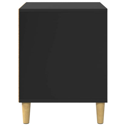 Casa Para Gatos Negro 42,5 X 40 X 53 Cm Madera De Ingeniería_5