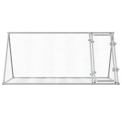 Conejera Acero Galvanizado Plateado 200x105x91 Cm_4