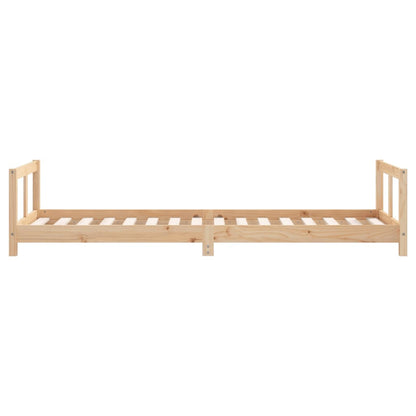 Vidaxl Estructura De Cama Para Niños Madera Maciza De Pino 80x200 Cm_4
