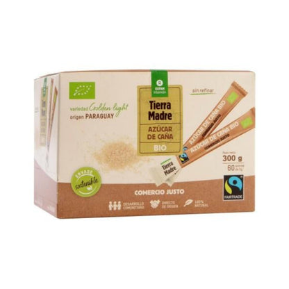 Monodosis azúcar de caña Bio Tierra Madre 60 monodosis