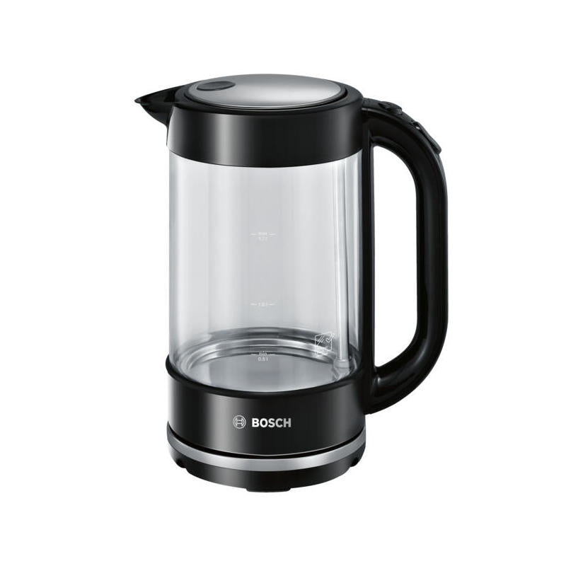 Hervidor De Agua Bosch Twk70b03 1,7 L Negro, Transparente 2400 W_0