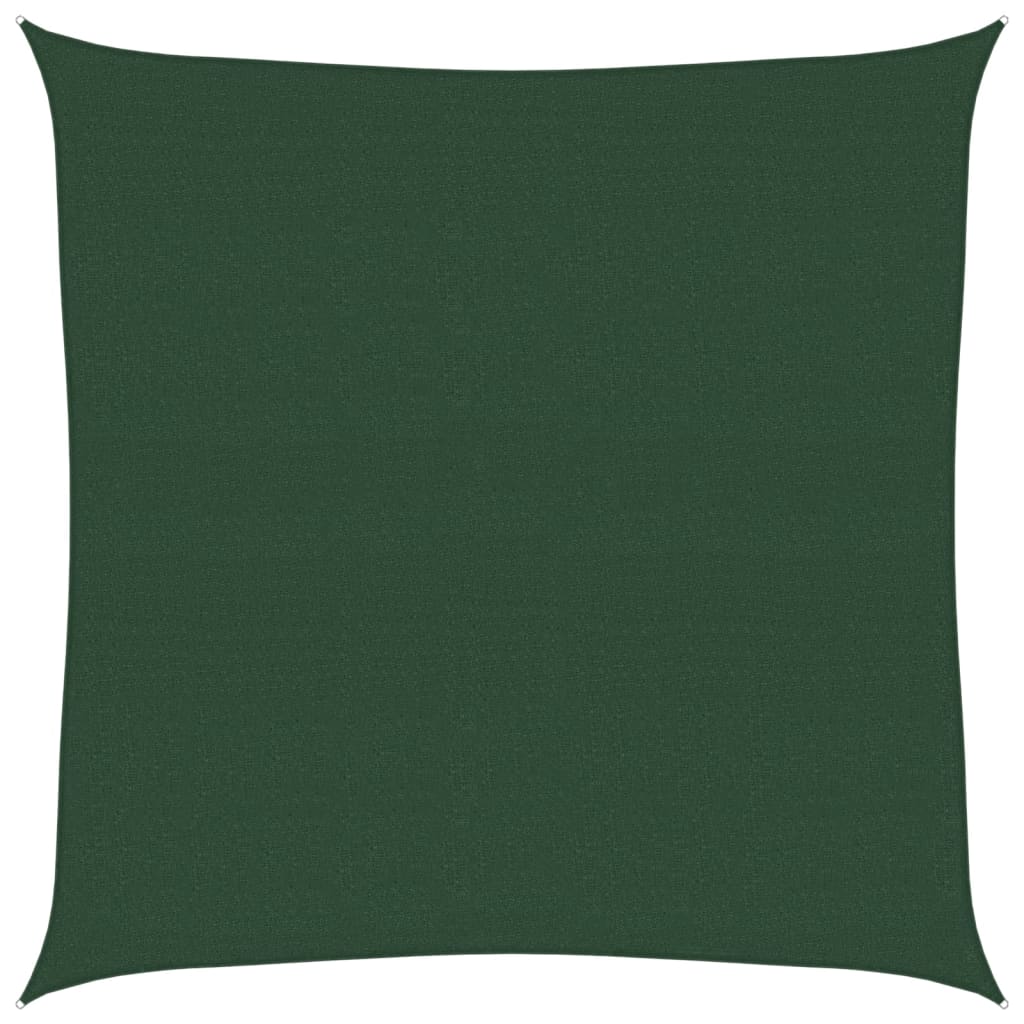 Toldo De Vela Hdpe Verde Oscuro 160 G/m² 5x5 M_0