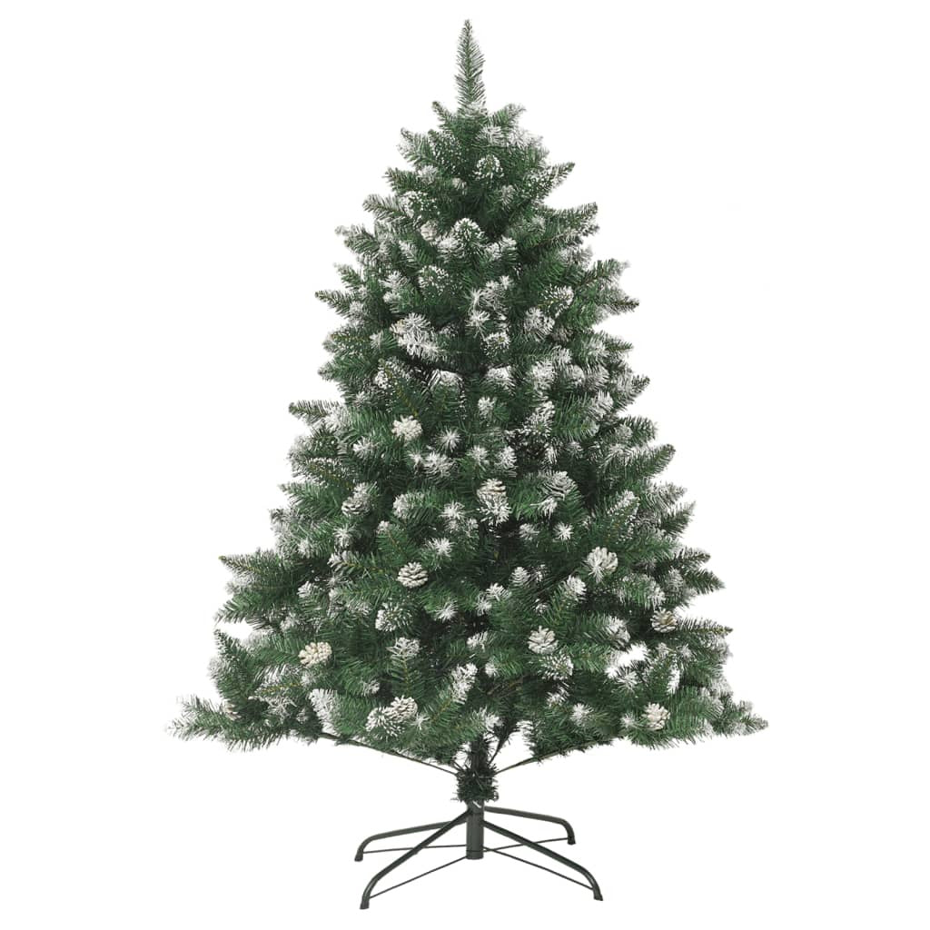 Vidaxl Árbol De Navidad Artificial Con Soporte Pvc 120 Cm_0