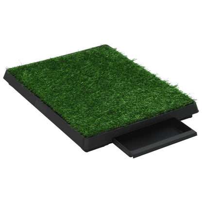Vidaxl Inodoros Mascotas Con Bandeja Césped Artificial 2 Uds 63x50x7cm_4