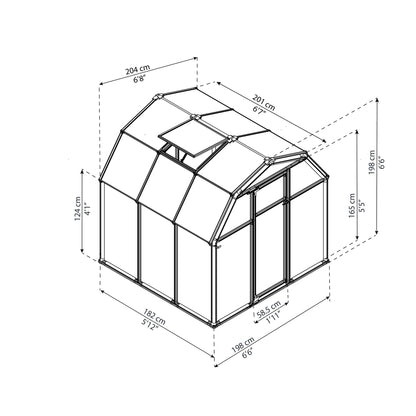 Invernadero Eco Grow 197x204 cm Canopia by Parlam