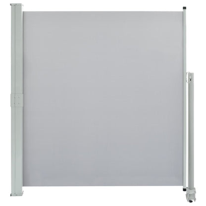 Vidaxl Toldo Lateral Retráctil Para Patio 140x300 Cm Gris_0