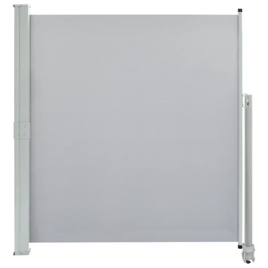 Vidaxl Toldo Lateral Retráctil Para Patio 140x300 Cm Gris_0