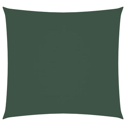 Vidaxl Toldo De Vela Cuadrado Tela Oxford Verde Oscuro 2x2 M_0