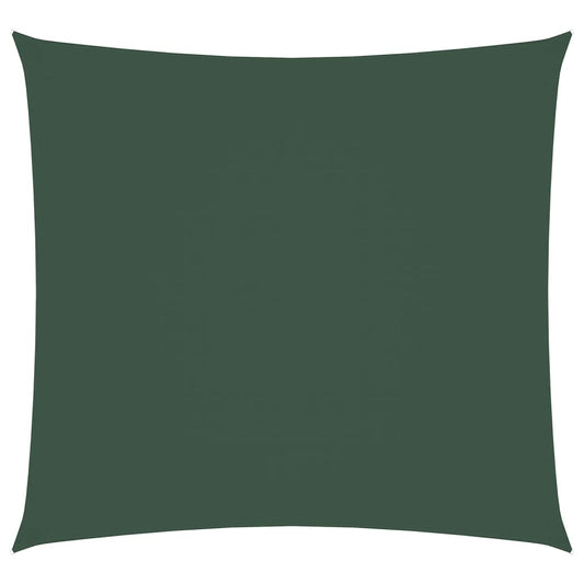 Vidaxl Toldo De Vela Cuadrado Tela Oxford Verde Oscuro 2x2 M_0