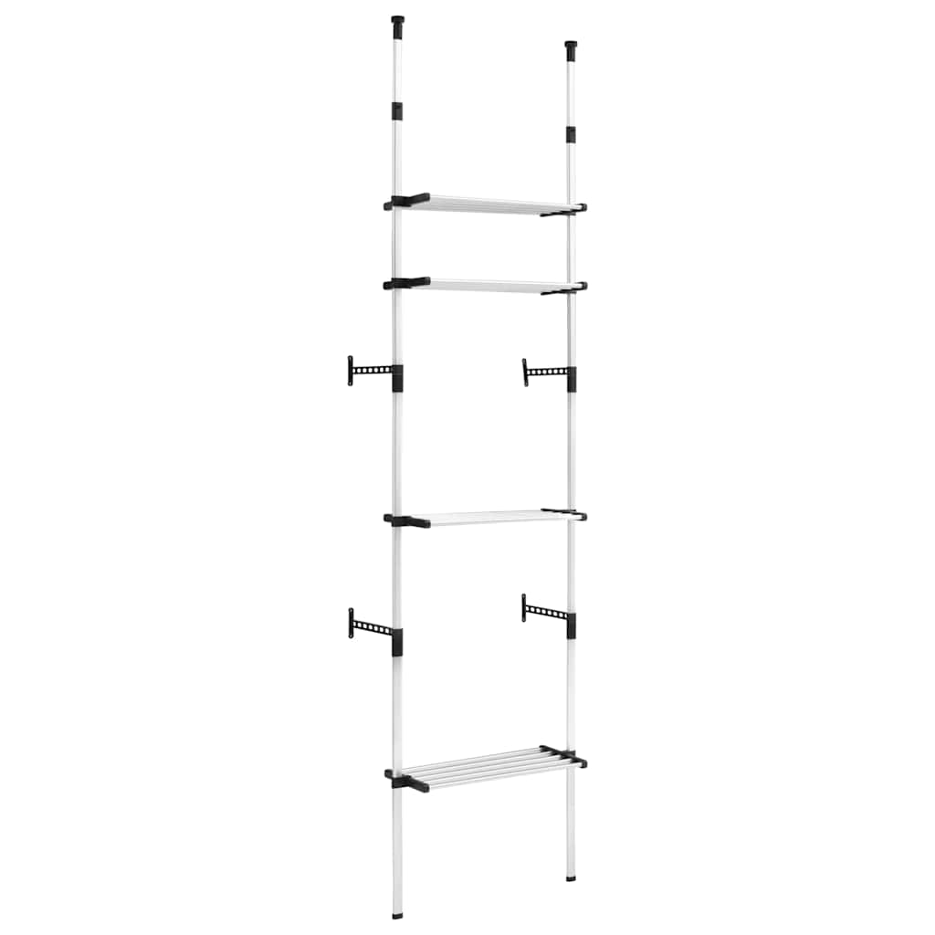 Sistema De Armario Telescópico Con Estantes Aluminio_0