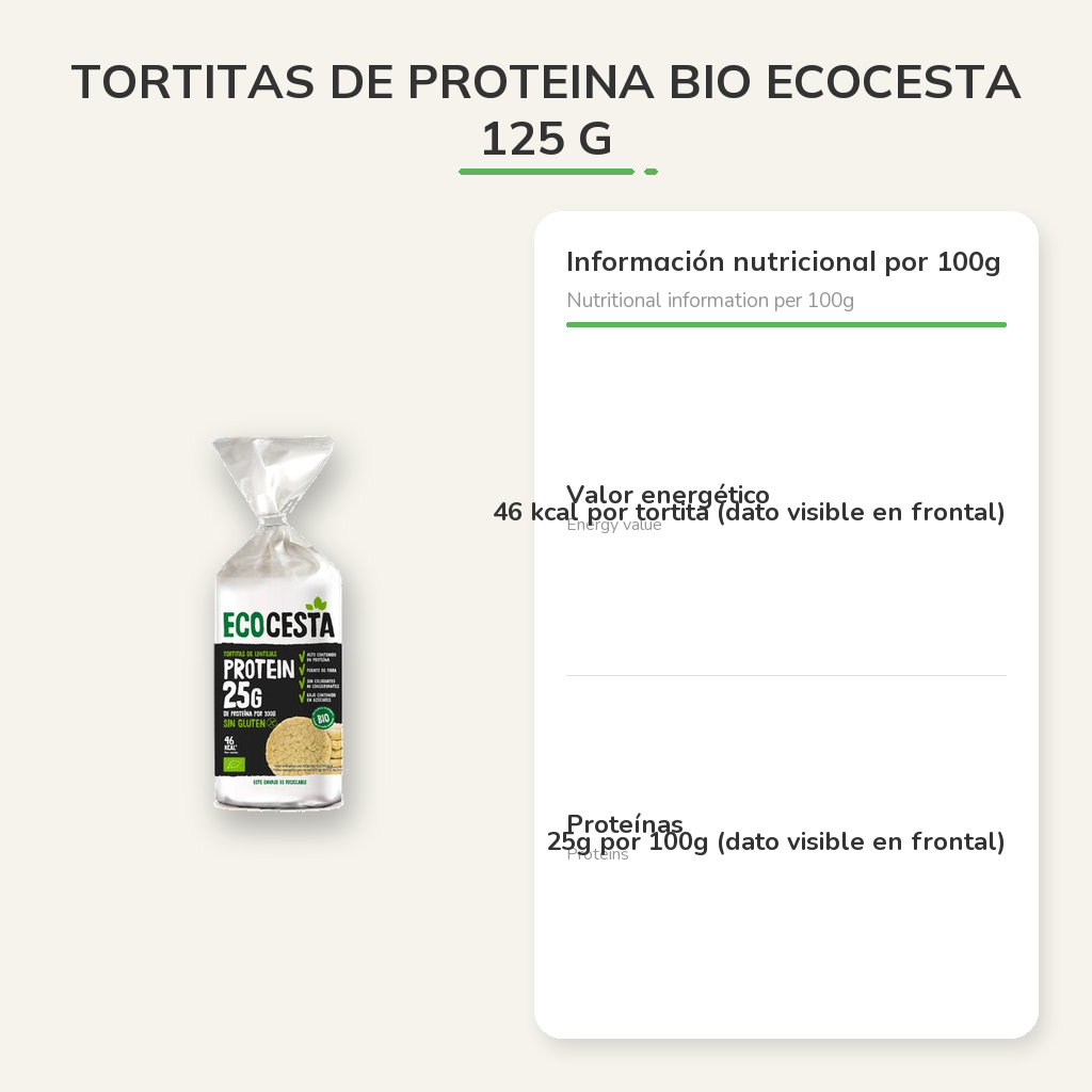 Información nutricional