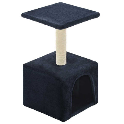 Vidaxl Rascador Para Gatos Con Poste De Sisal 55 Cm Azul Oscuro_0