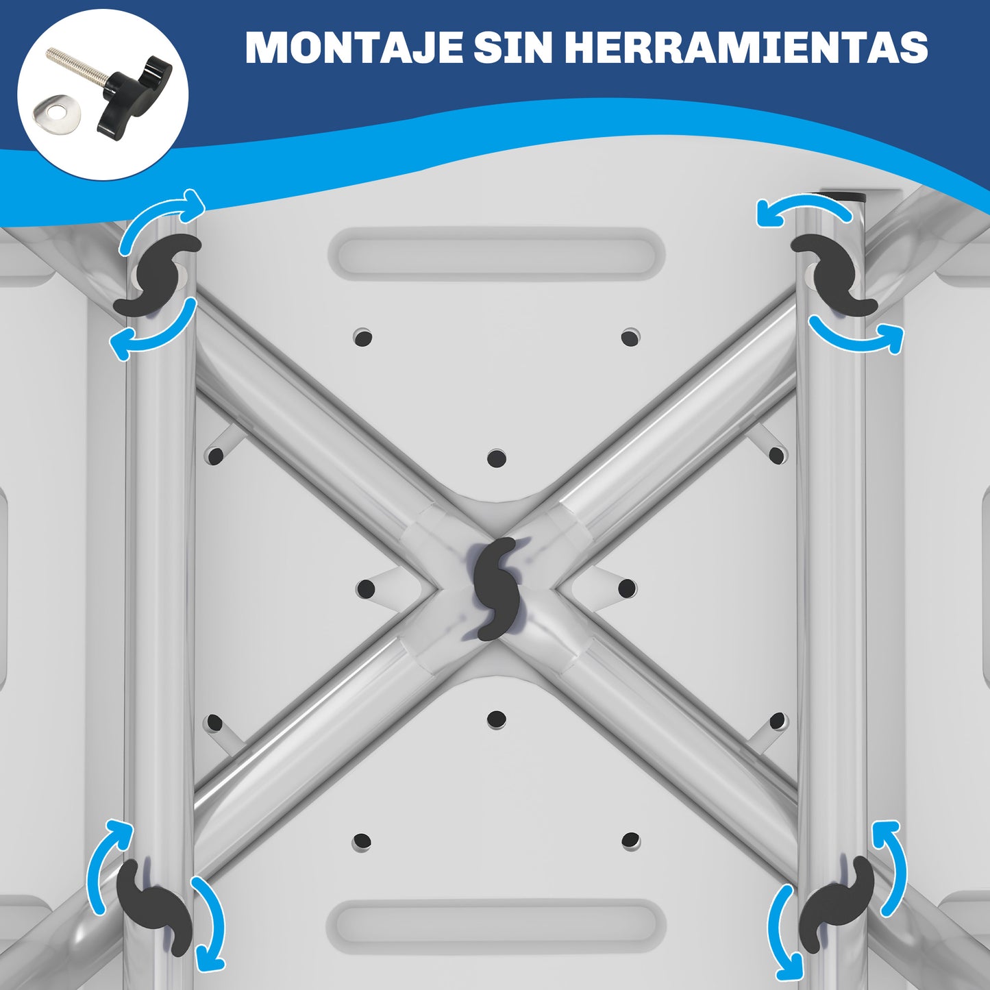 Homcom Silla Ducha Personas Mayores Con Respaldo Altura Ajustable Carga 136 Kg_5