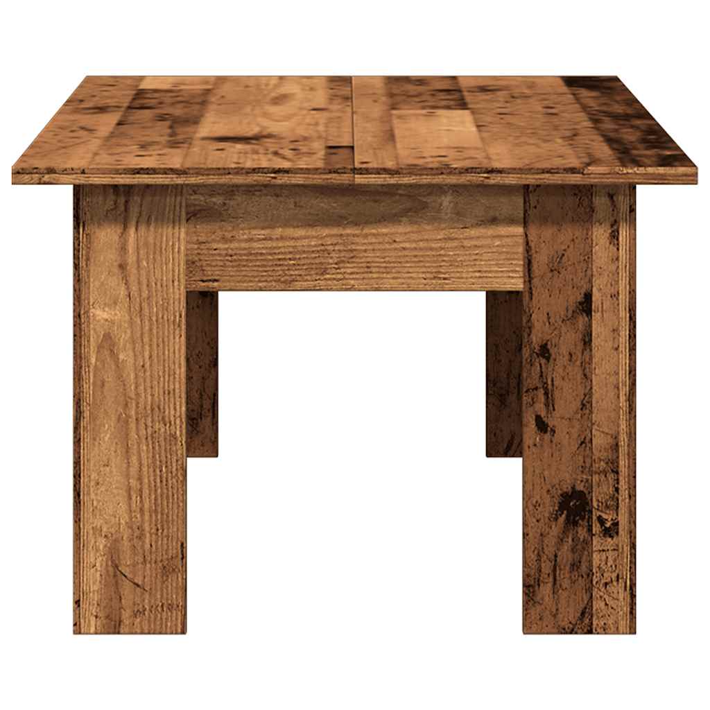 Mesa De Centro Madera Contrachapada Madera Envejecida_3