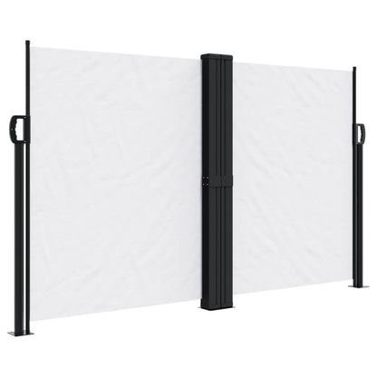 Vidaxl Toldo Lateral Retráctil Blanco 140x1200 Cm_0