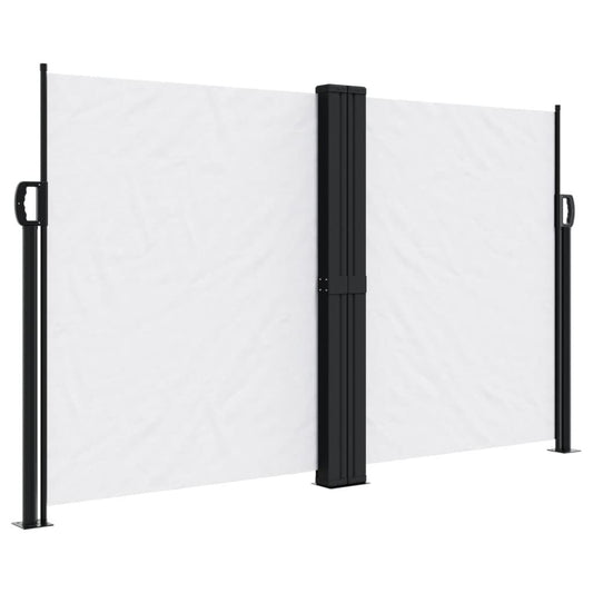 Vidaxl Toldo Lateral Retráctil Blanco 140x1200 Cm_0