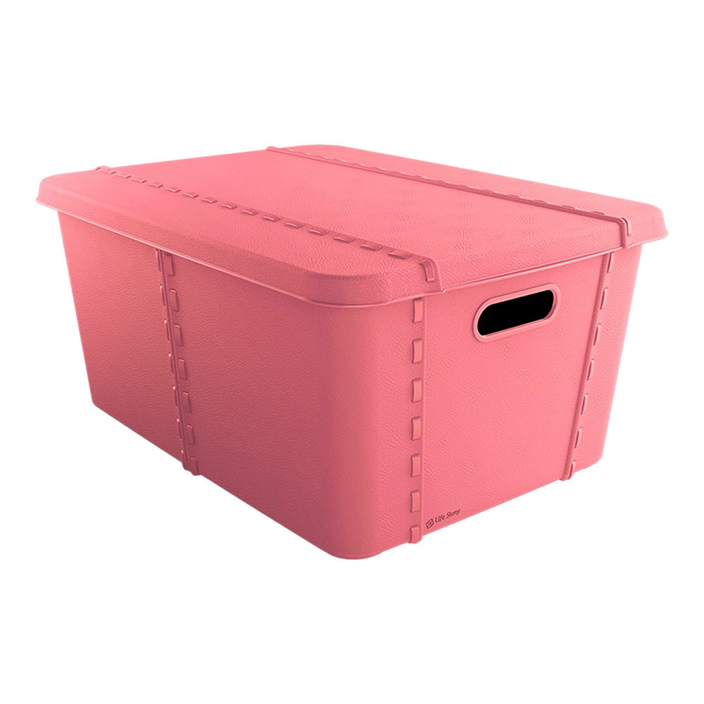 Life Story Caja Almacenaje Con Tapa Medium 25l Rose_0