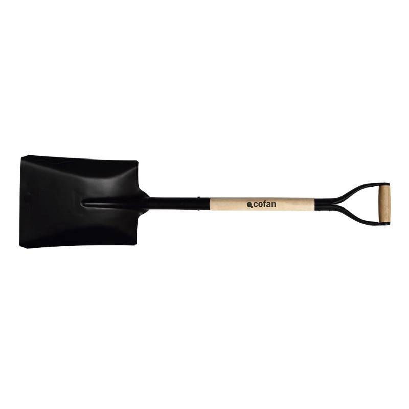 Pala Cuadrada 340mm Mango Madera Cerrado_0