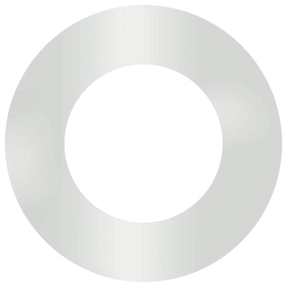 Adecuado Para Anillos De Árbol Plano 5 Uds. Plateado Ø40/70 Cm_4