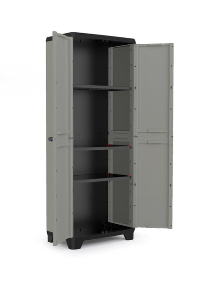 Keter Armario Escobero Planet 80x44x182 Wxdxh Cm