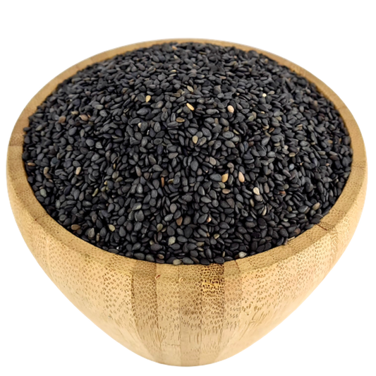 Semillas De Sésamo Negro Enteras Bio Granel 5 Kg_0