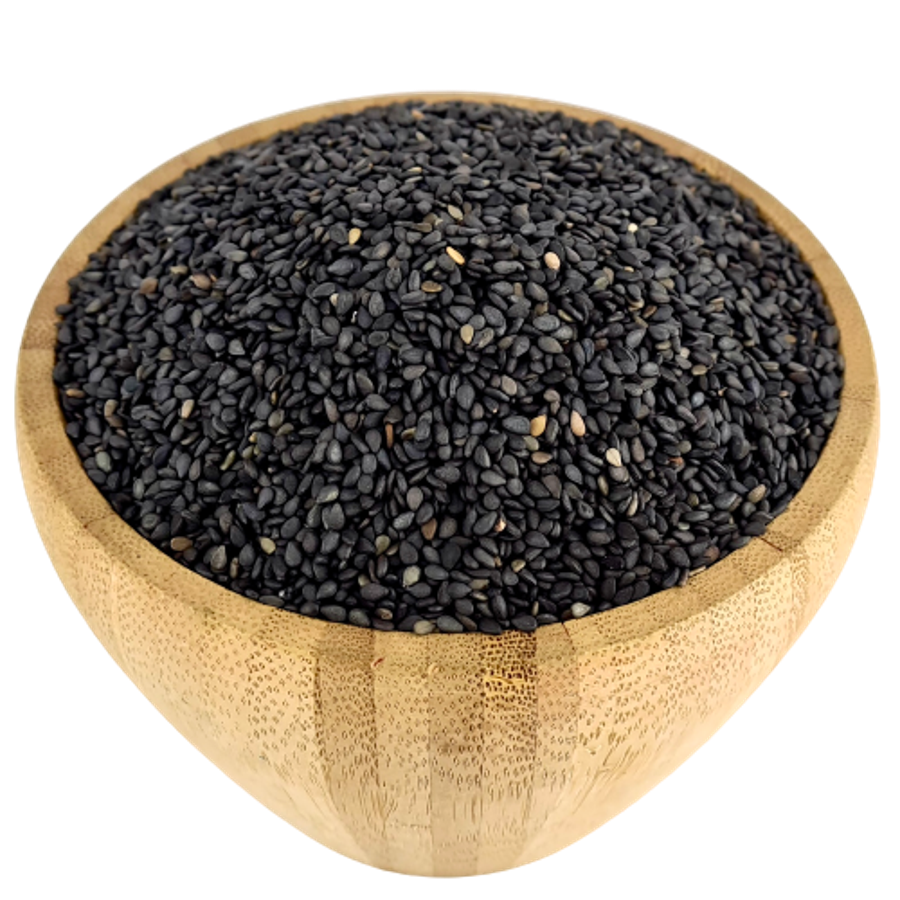 Semillas De Sésamo Negro Enteras Bio Granel_0