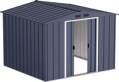 Duramax - Caseta Jardín - Top Venus 6x4 - Metal - Color Imitación Madera_2