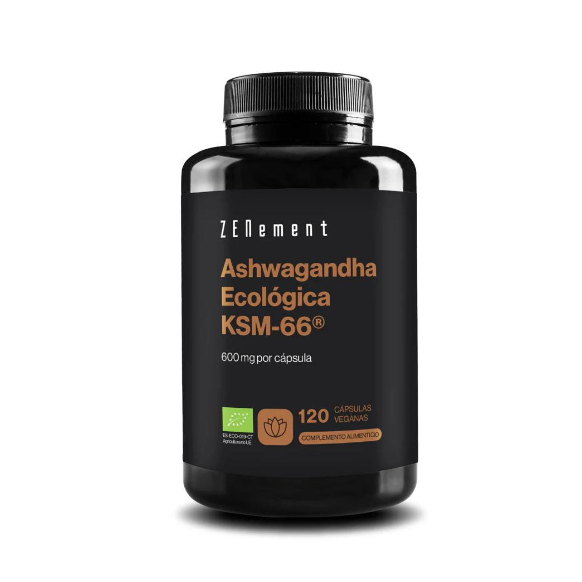 Ashwagandha ECO KSM-66 vegano Zenement 120 comprimidos