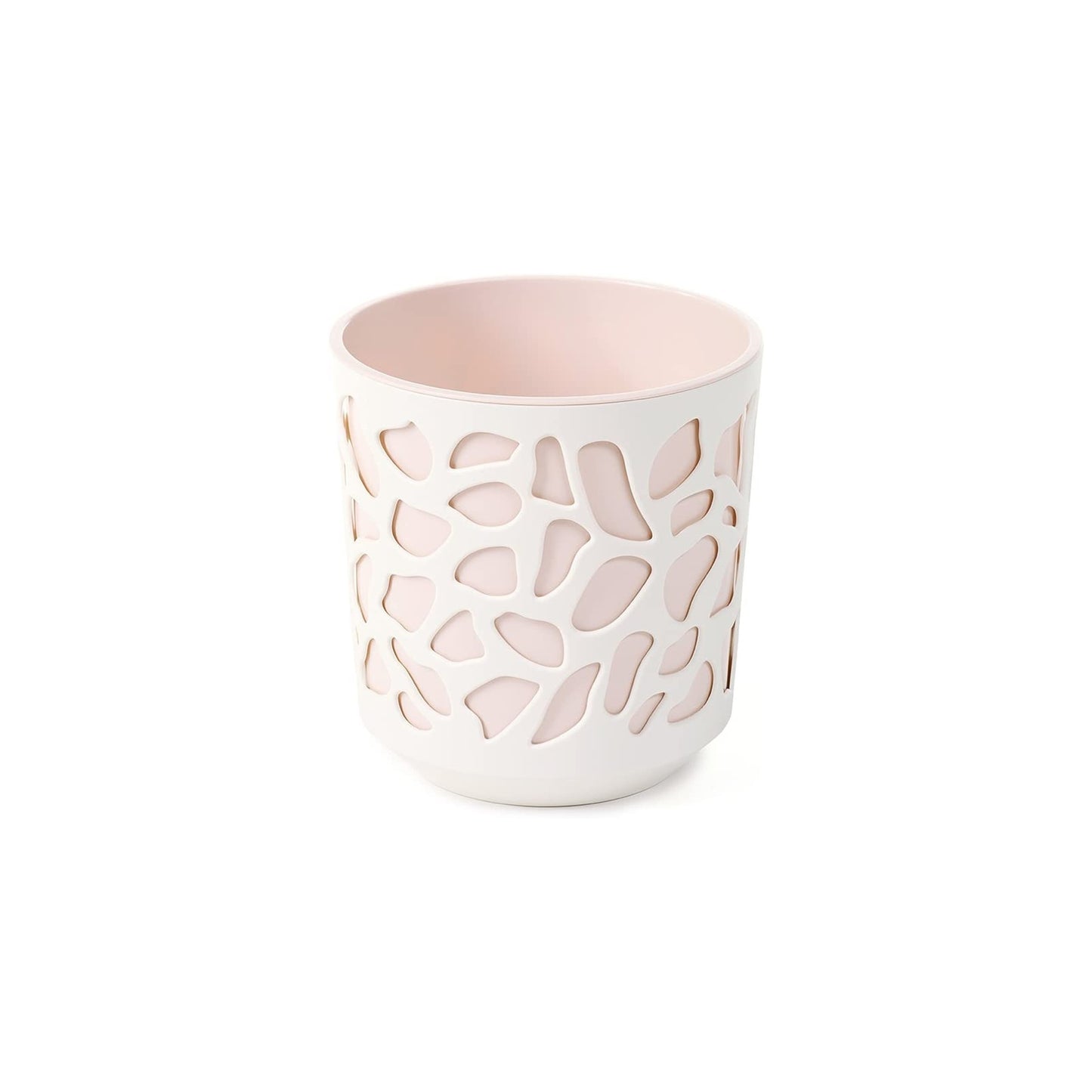 Maceta Duet 250 Crema Y Beige Claro_0