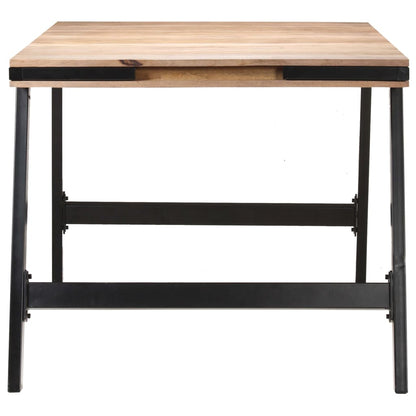 Mesa De Comedor De Madera Maciza De Mango 180x90x76 Cm_1