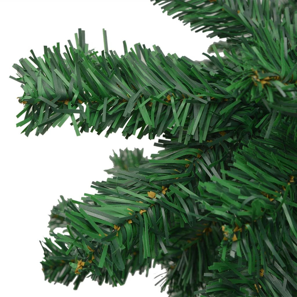 Vidaxl Árbol De Navidad Artificial Con Leds Verde 240 Cm 910 Ramas_4