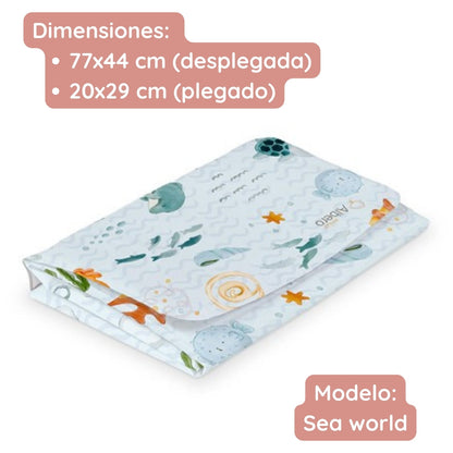 Cotton Color Cambiador Plegable De Viaje Plastificado Cotton Color_5