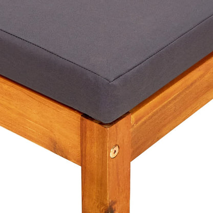 Vidaxl Reposapiés De Jardín 2 Unidades Madera Maciza De Acacia_5