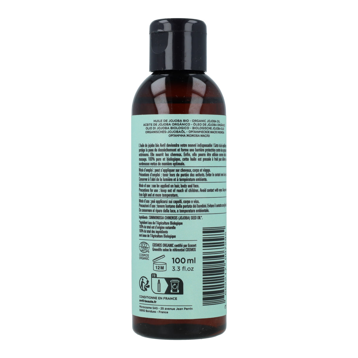 Aceite de jojoba Avril 100 ml