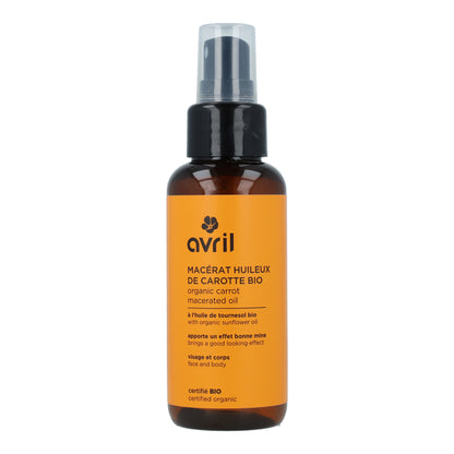 Aceite vegetal macerado 100 ml Zanahoria