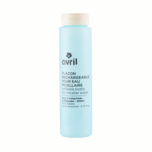 Botella rellenable para agua micelar Avril 250 ml