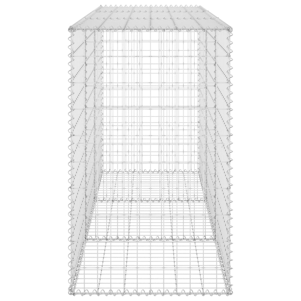Muro De Gaviones Con Cubiertas Acero Galvanizado 200x60x100 Cm / Vetonek_0