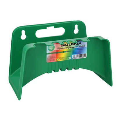 Soporte Para Mangueras De Jardín. Fijación A La  Pared. Realizado En Plastico