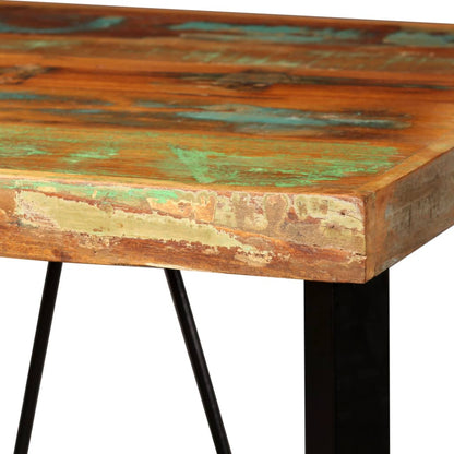 Mesa De Bar De Madera Maciza Reciclada 60x60x107 Cm_2