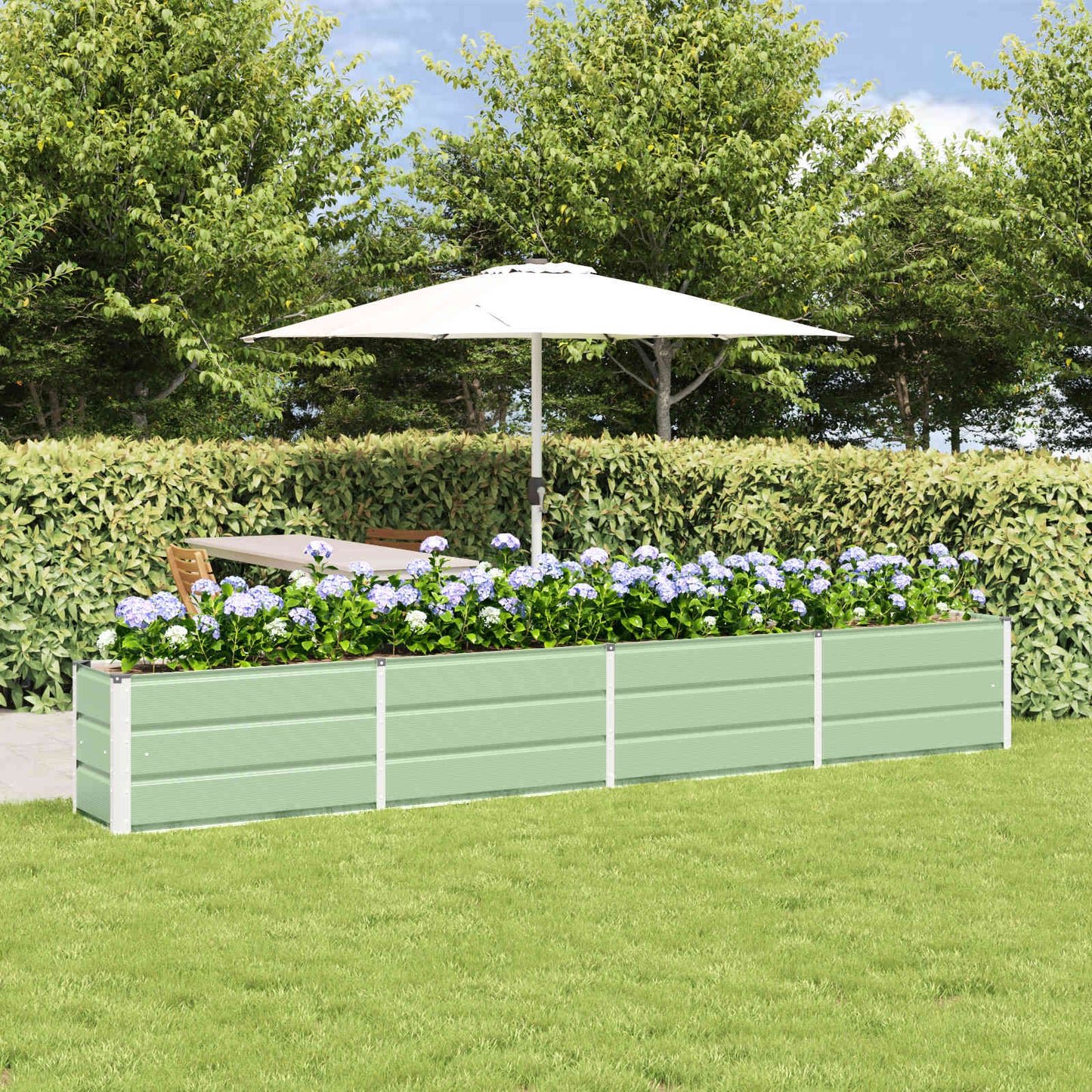 Jardinera Verde 320 X 40 X 45 Cm Acero_1