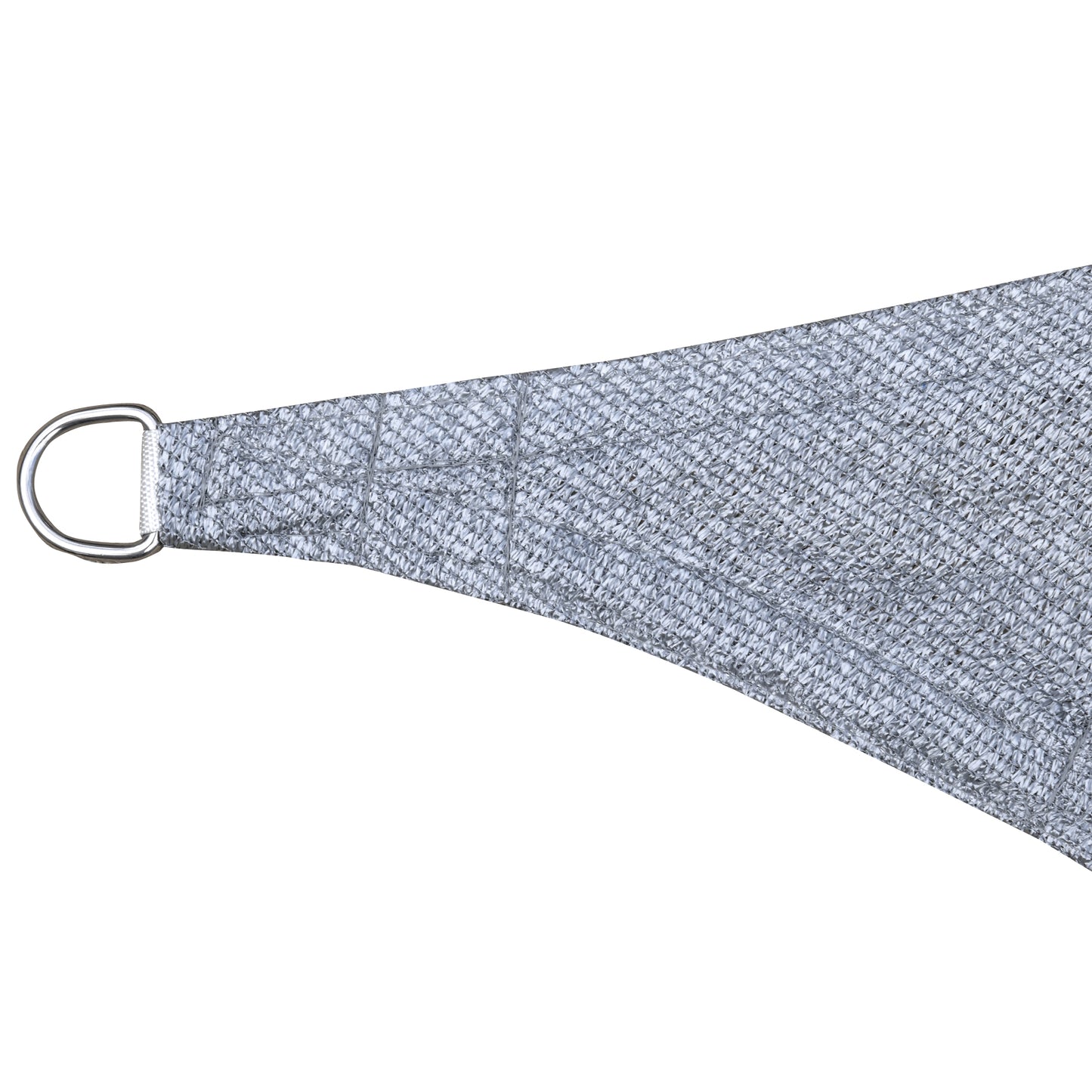 Outsunny Toldo Vela Sombrilla Parasol Triangulo Tejido De Poliester 185 G/m²_4