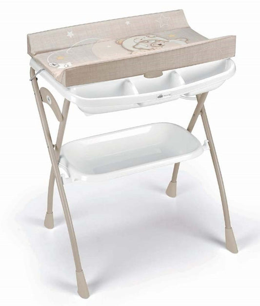 Bañera Plegable Con Cambiador Volare Orso Luna_0