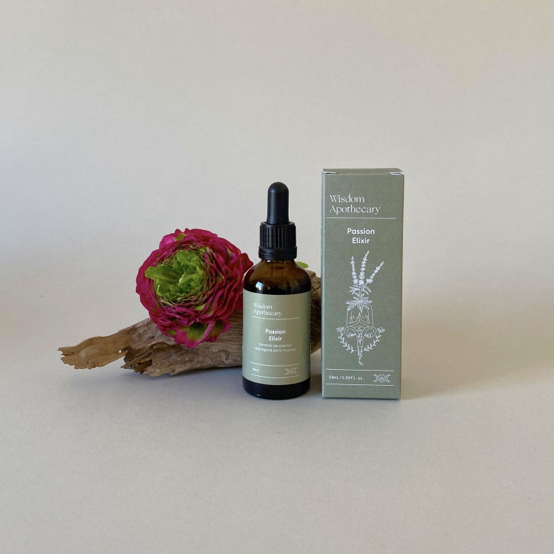 Passion Elixir 50ml: Tónico de plantas adaptógenas para el estrés, bajo rendimiento y falta de energía. Rhodiola, Maca, Avena Sativa y Canela._1