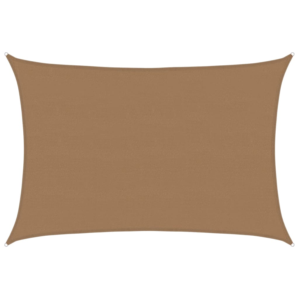 Toldo De Vela Hdpe Gris Taupe 160 G/m² 5x6 M_0
