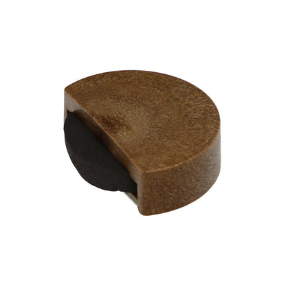 Tope Puerta Adhesivo Silencioso Color Madera_0