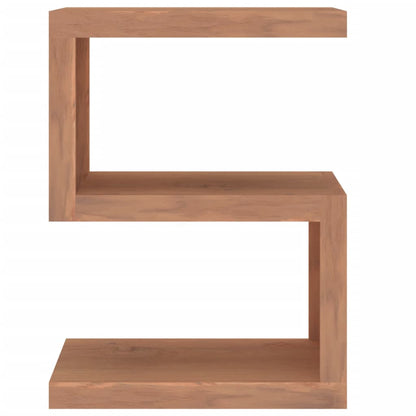 Mesa Auxiliar De Madera Maciza De Teca 45x30x60 Cm_1